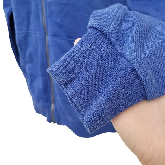 2/$20 Old Navy Blue Zipper Up Hoodie Jacket Size: Youth XL 14-16 - Picture 9 of 13